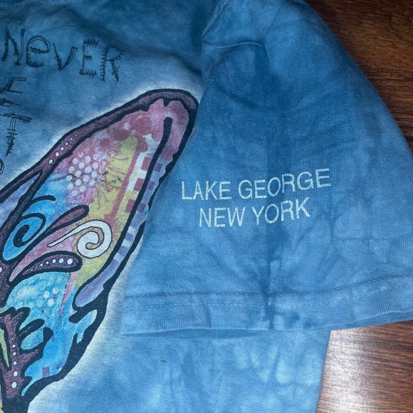 The Mountain German Shepherd Dog Tie Dye Graphic Shirt Unisex Adult Small - Picture 4 of 5